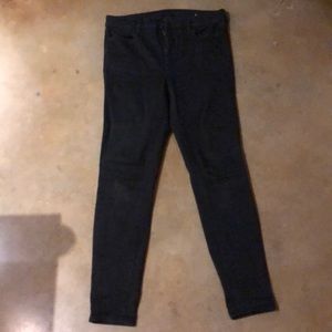 American Eagle Black Jeans Next Level Stretch